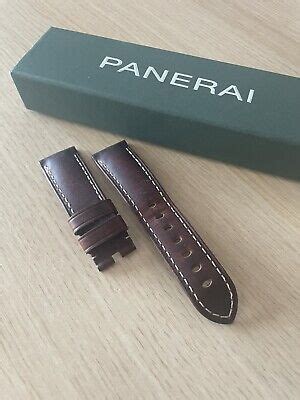 panerai quaranta rubber strap|genuine Panerai straps.